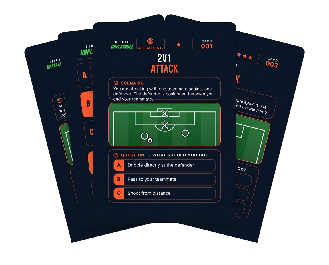 Become Unplayable Attacking Pack scenario card